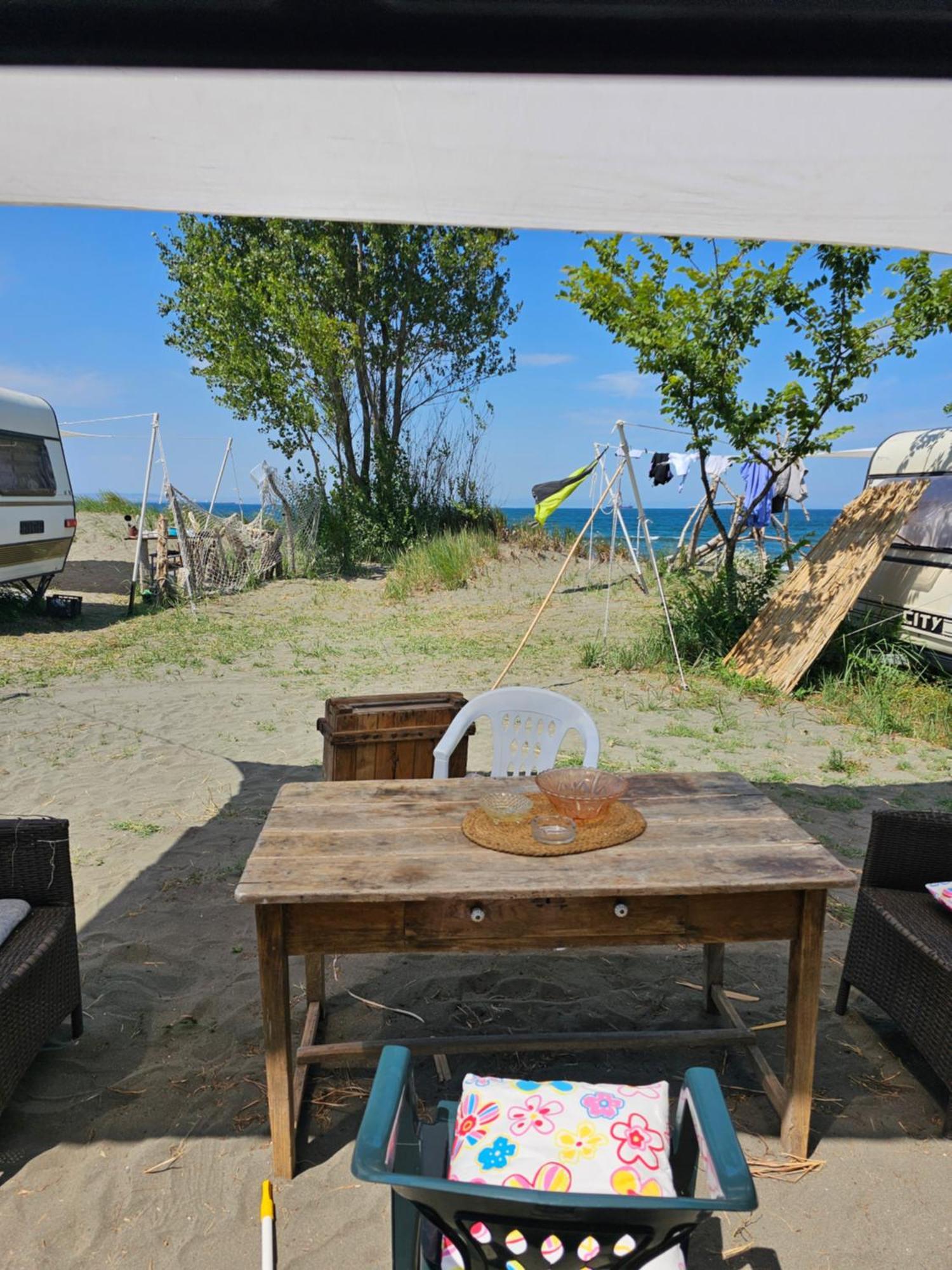 Beachfront Caravans Τσερνομόρετς Εξωτερικό φωτογραφία
