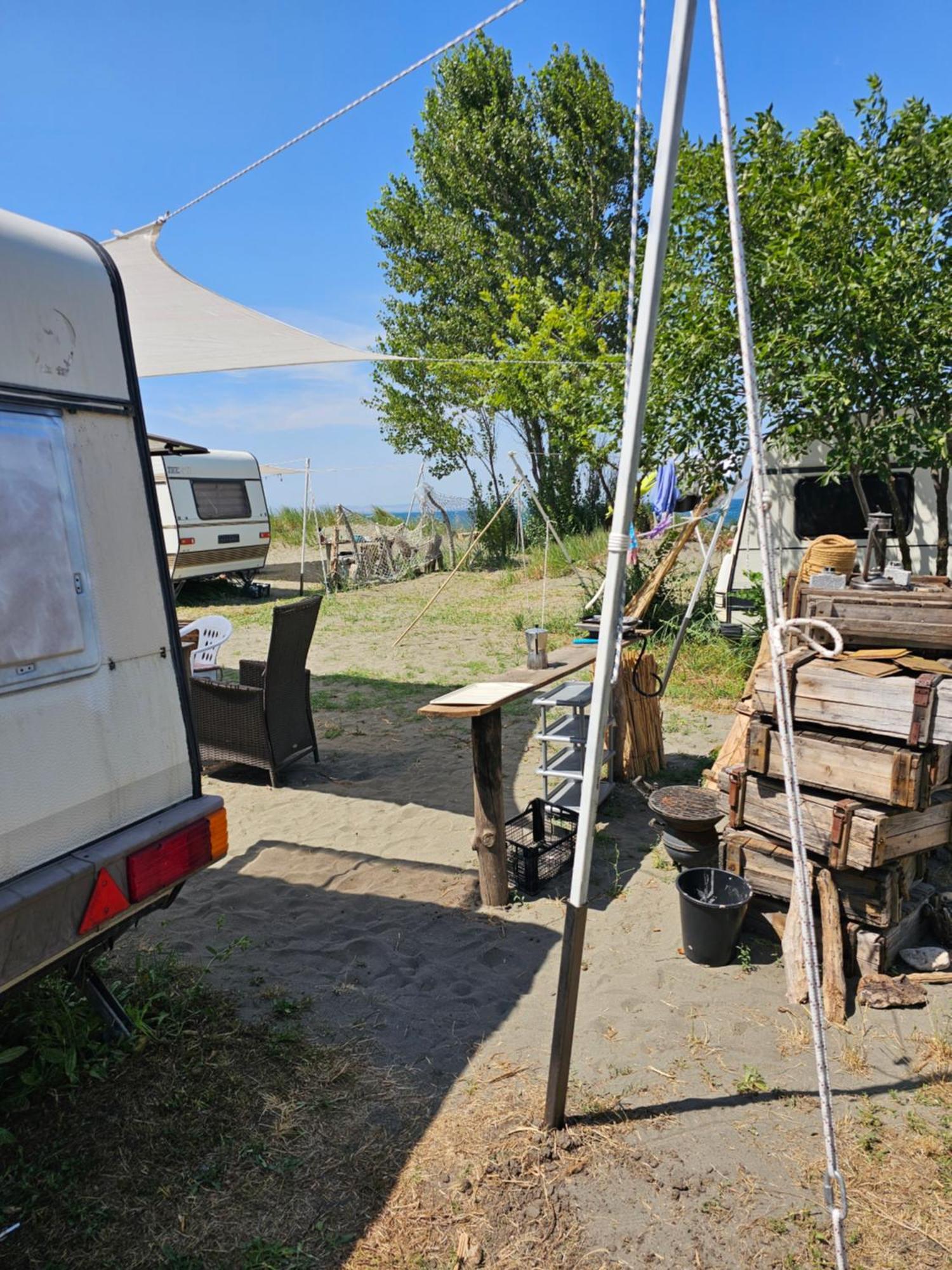 Beachfront Caravans Τσερνομόρετς Εξωτερικό φωτογραφία